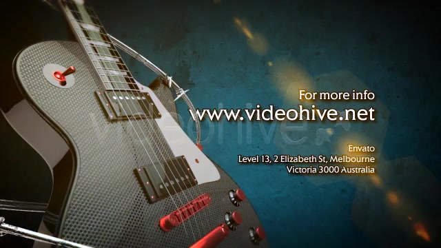 Rock Guitar Text Opener - Download Videohive 3735860