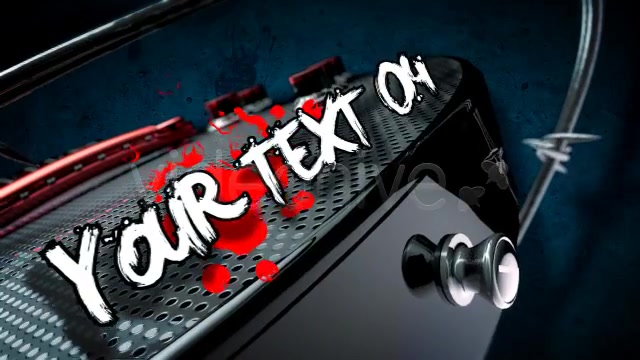 Rock Guitar Text Opener - Download Videohive 3735860