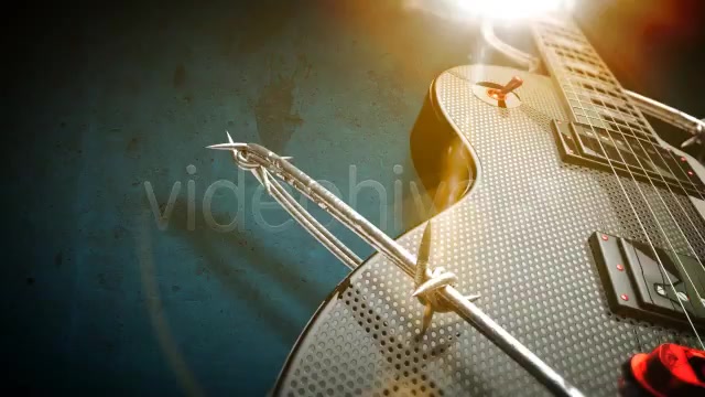 Rock Guitar Text Opener - Download Videohive 3735860