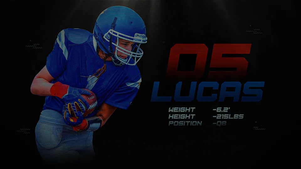 Rock Sport Team Intro // Sport Player Introducing // Player Profiles Videohive 35767966 After Effects Image 6
