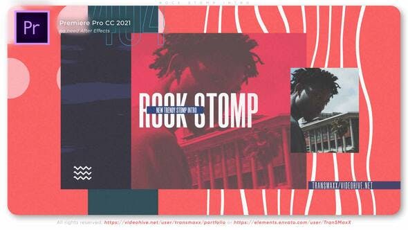Rock Stomp Intro - 36138261 Videohive Download