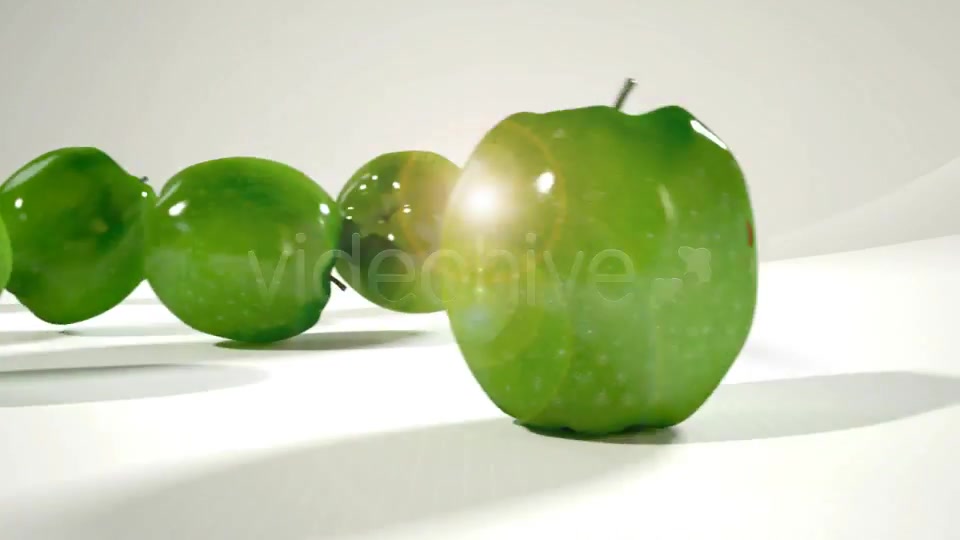 Rolling Fruit Apples Animation - Download Videohive 2331727