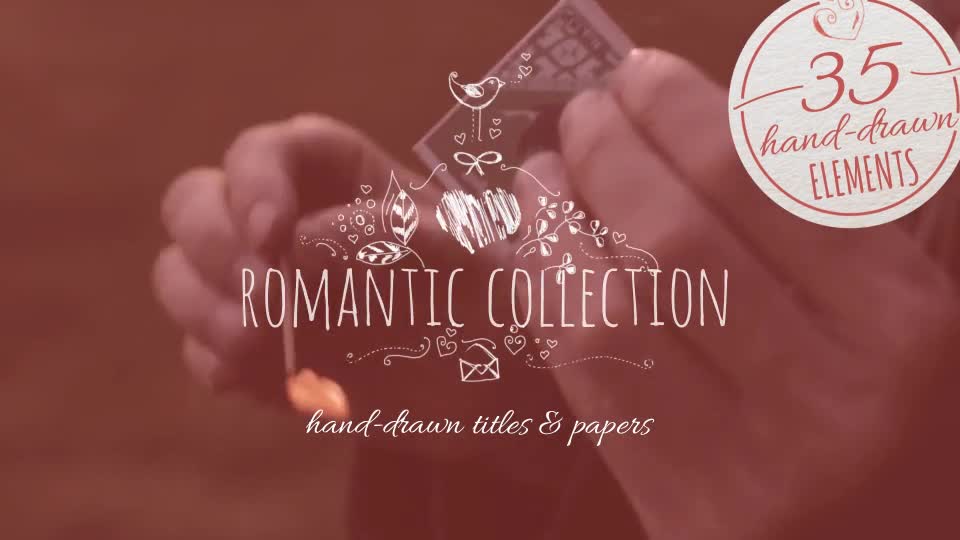 Romantic Collection Hand drawn Titles - Download Videohive 19457820
