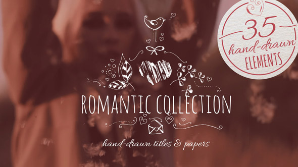 Romantic Collection Hand drawn Titles - Download Videohive 19457820