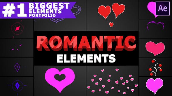 Romantic Elements | After Effects - 25712695 Videohive Download