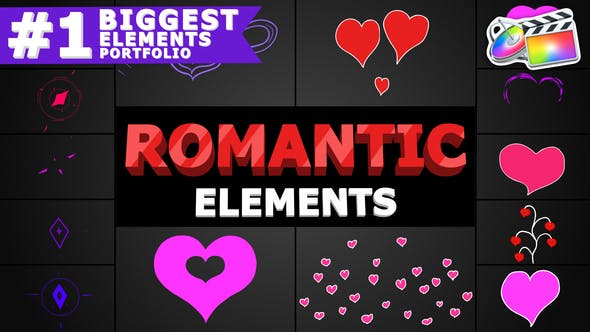 Romantic Elements | FCPX - Download Videohive 25712707