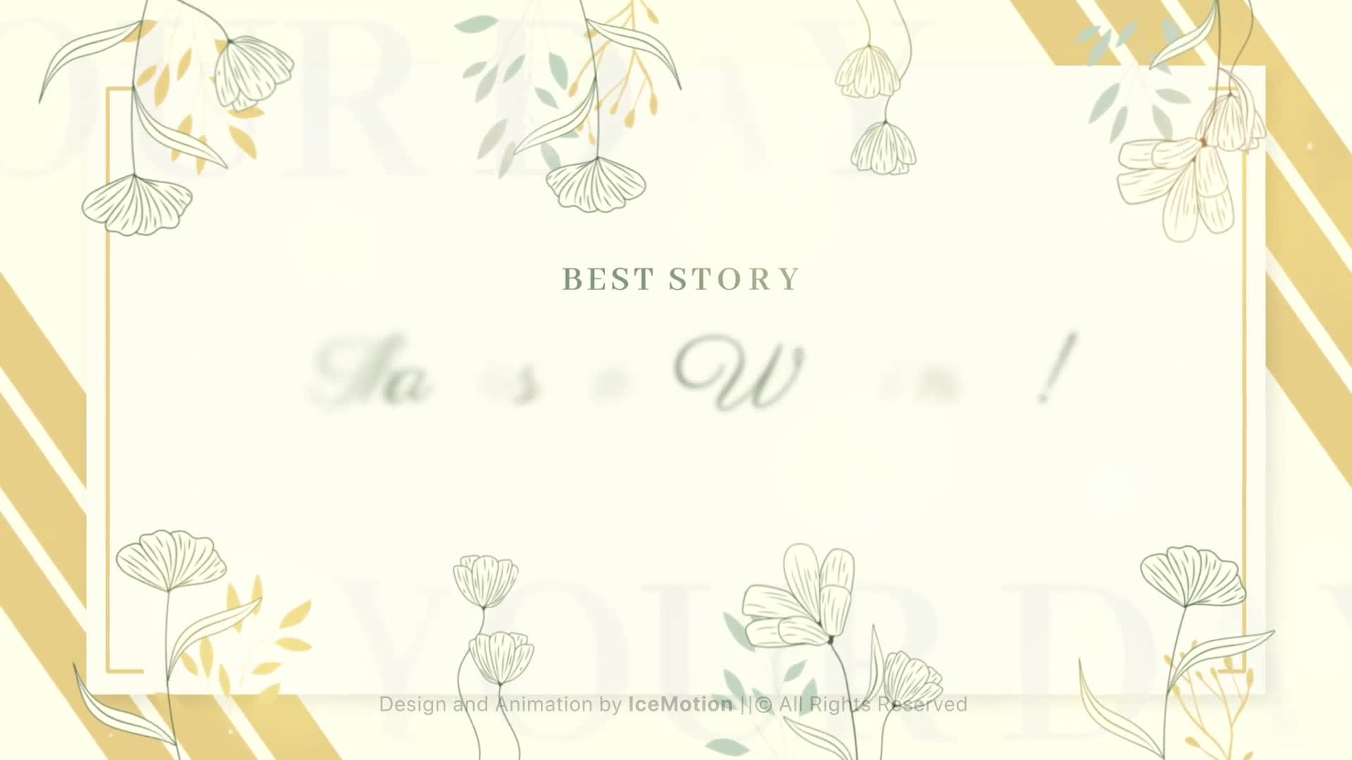 Romantic Love Story || Wedding Slideshow (MOGRT) Videohive 35494149 Premiere Pro Image 12