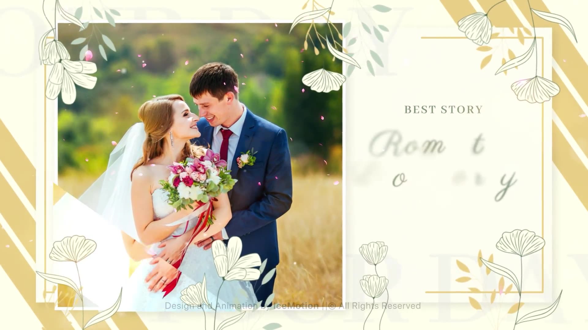 Romantic Love Story || Wedding Slideshow (MOGRT) Videohive 35494149 Premiere Pro Image 2
