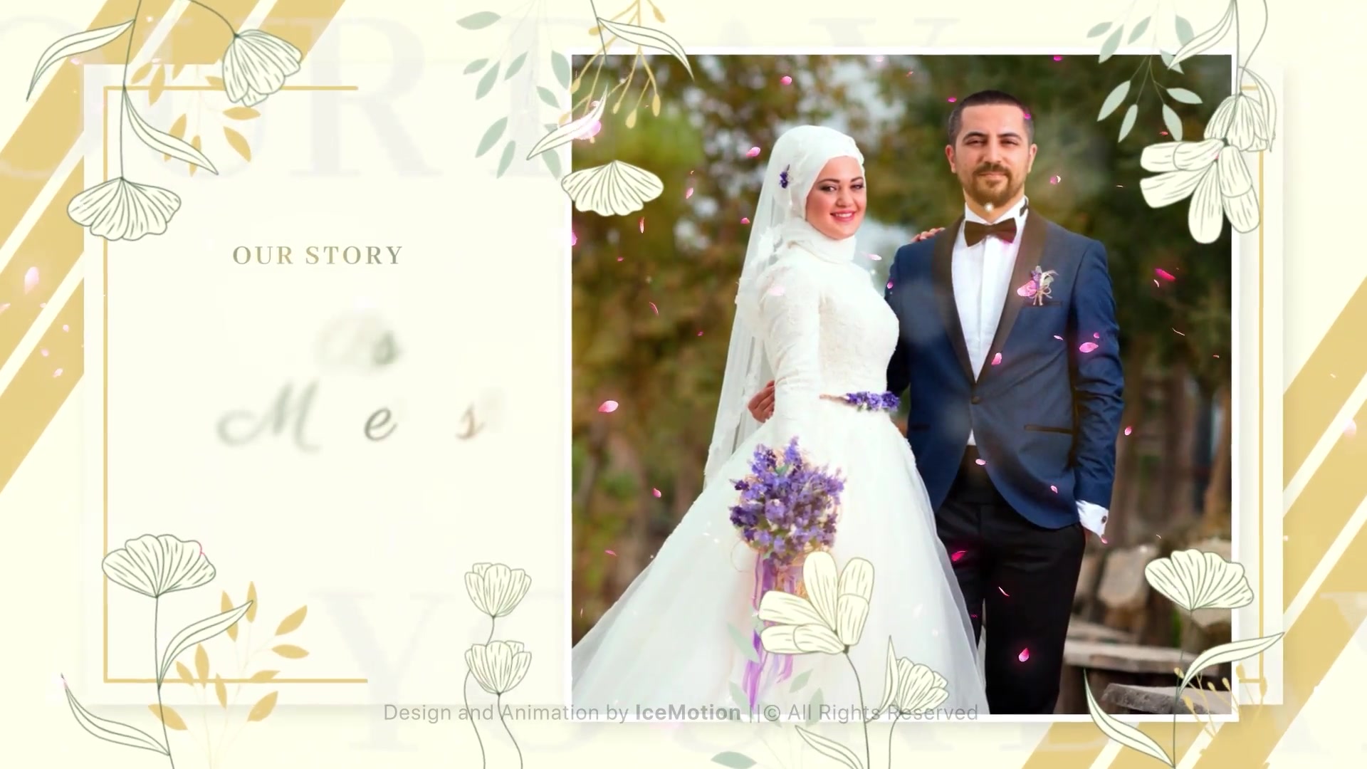 Romantic Love Story || Wedding Slideshow (MOGRT) Videohive 35494149 Premiere Pro Image 3