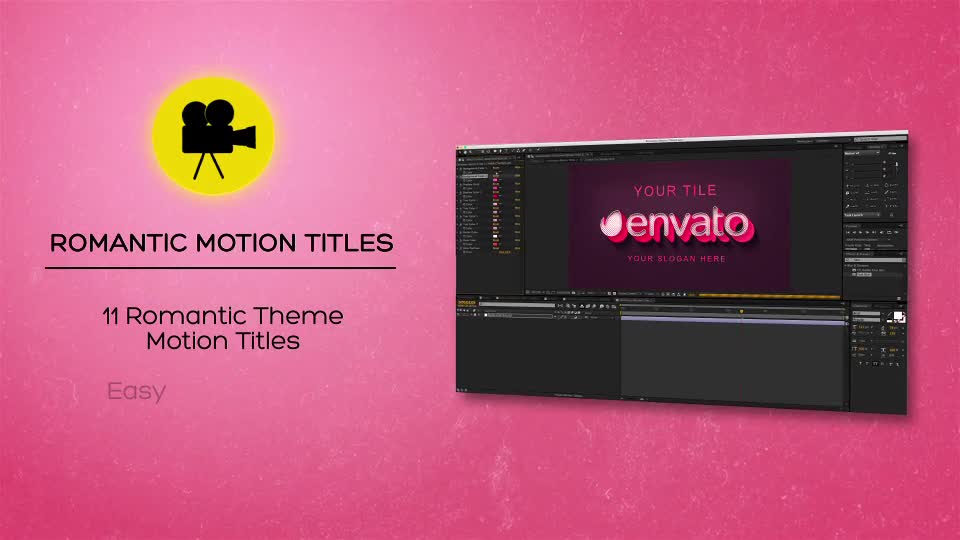 Romantic Motion Titles - Download Videohive 20456480