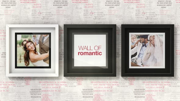 Romantic Photo Wall Gallery - Download 15487903 Videohive