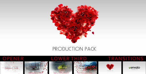 romantic production pack - Download Videohive 1389087