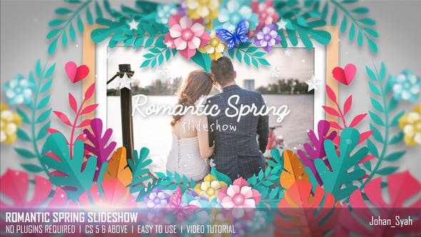 Romantic Spring Slideshow - Videohive 33323864 Download