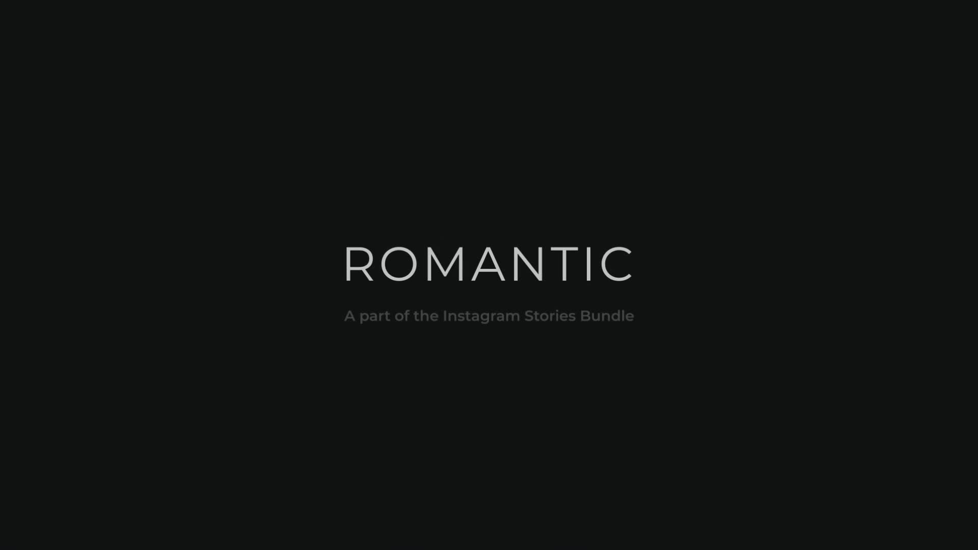 Romantic Stories Videohive 36946815 After Effects Image 1