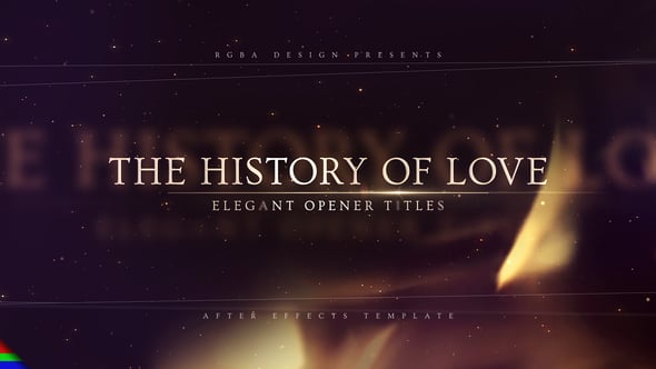 Romantic Titles - Videohive 21806659 Download