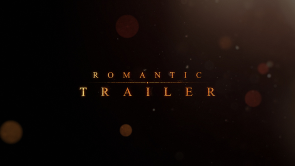 Romantic | Trailer Titles - Download Videohive 20607811