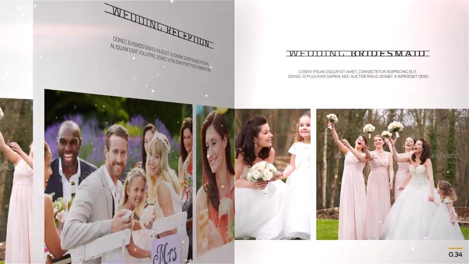 Romantic Wedding Elegant Photo Album - Download Videohive 18768546