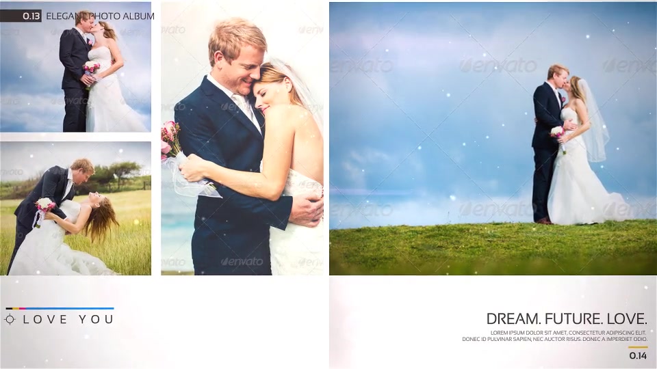 Romantic Wedding Elegant Photo Album - Download Videohive 18768546