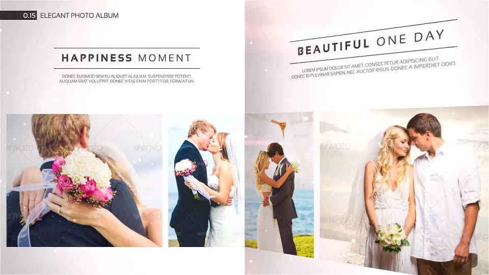 Romantic Wedding Elegant Photo Album - Download Videohive 18768546