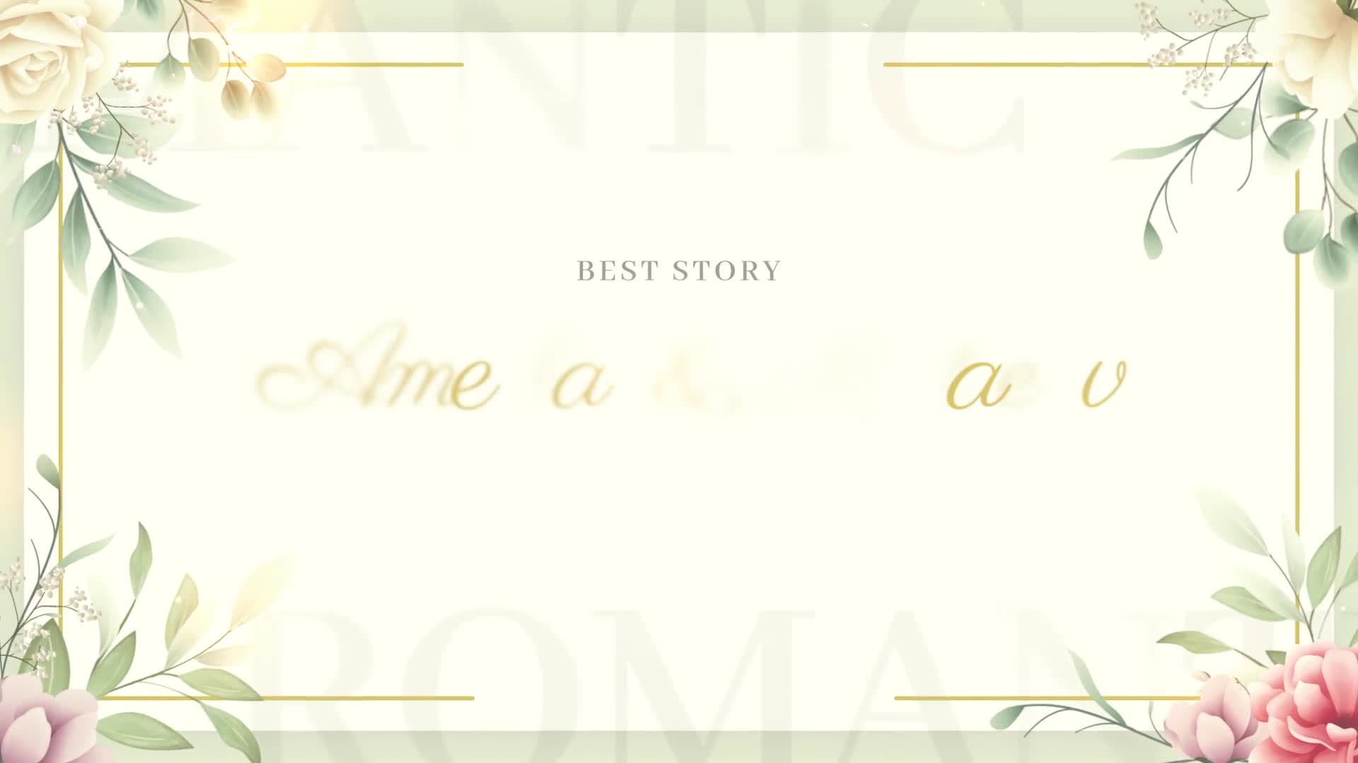 Romantic Wedding Slideshow Videohive 36154894 After Effects Image 1
