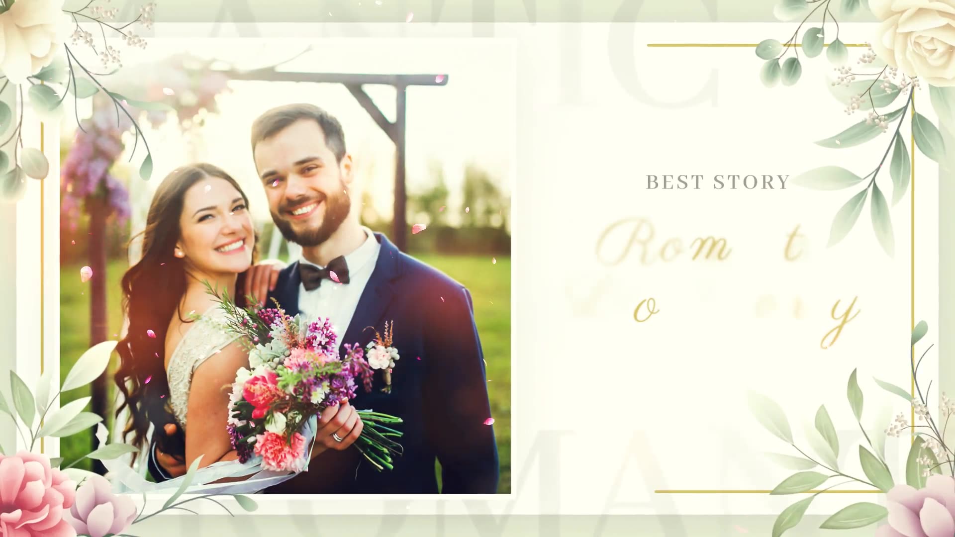 Romantic Wedding Slideshow Videohive 36154894 After Effects Image 2