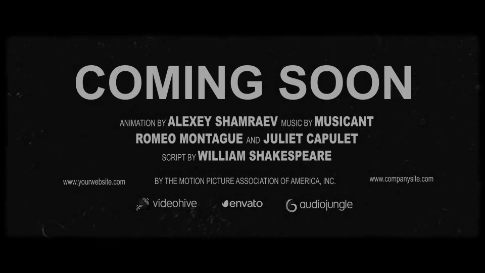 Romeo & Juliet 3 (Movie Trailer) - Download Videohive 6592694