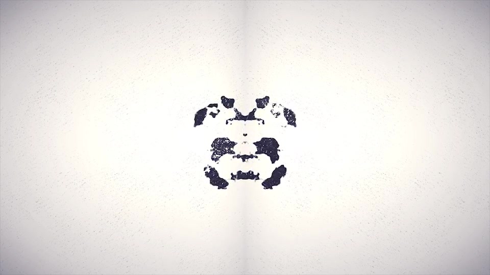 Rorschach Ink Blots Horror Logo Reveal - Download Videohive 20029341