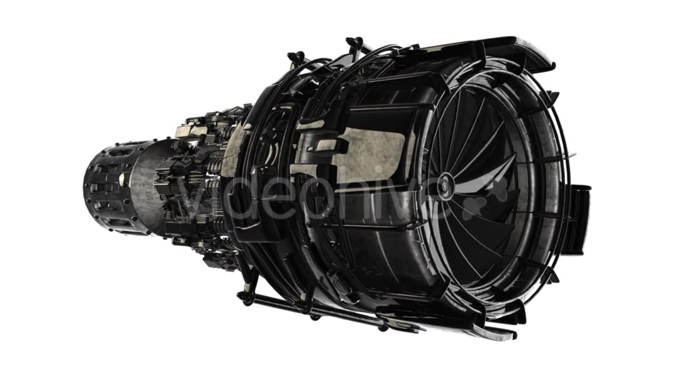Rotate Jet Engine Turbine - Download Videohive 19577869
