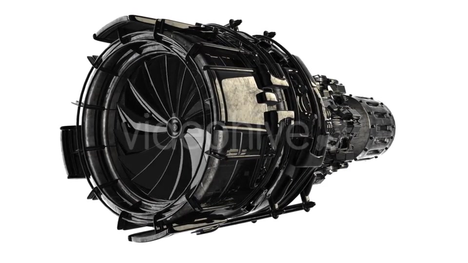 Rotate Jet Engine Turbine - Download Videohive 21406873