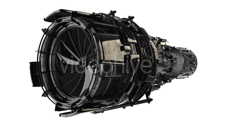 Rotate Jet Engine Turbine - Download Videohive 21406873