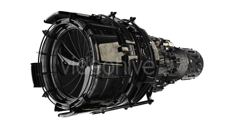 Rotate Jet Engine Turbine - Download Videohive 21406873