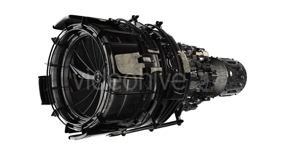 Rotate Jet Engine Turbine - Download Videohive 21406873