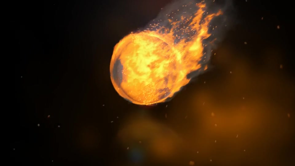 Rotating Fire Logo Reveal Videohive 23438890 After Effects Image 2