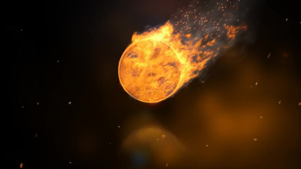 Rotating Fire Logo Reveal Videohive 23438890 After Effects Image 3