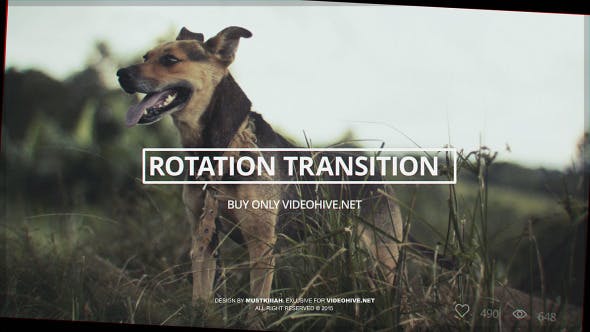 Rotation Transition Slideshow - 10669704 Videohive Download