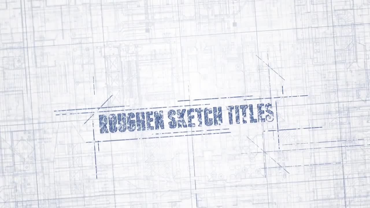 Roughen Sketch Titles Videohive 9558852 After Effects Image 1