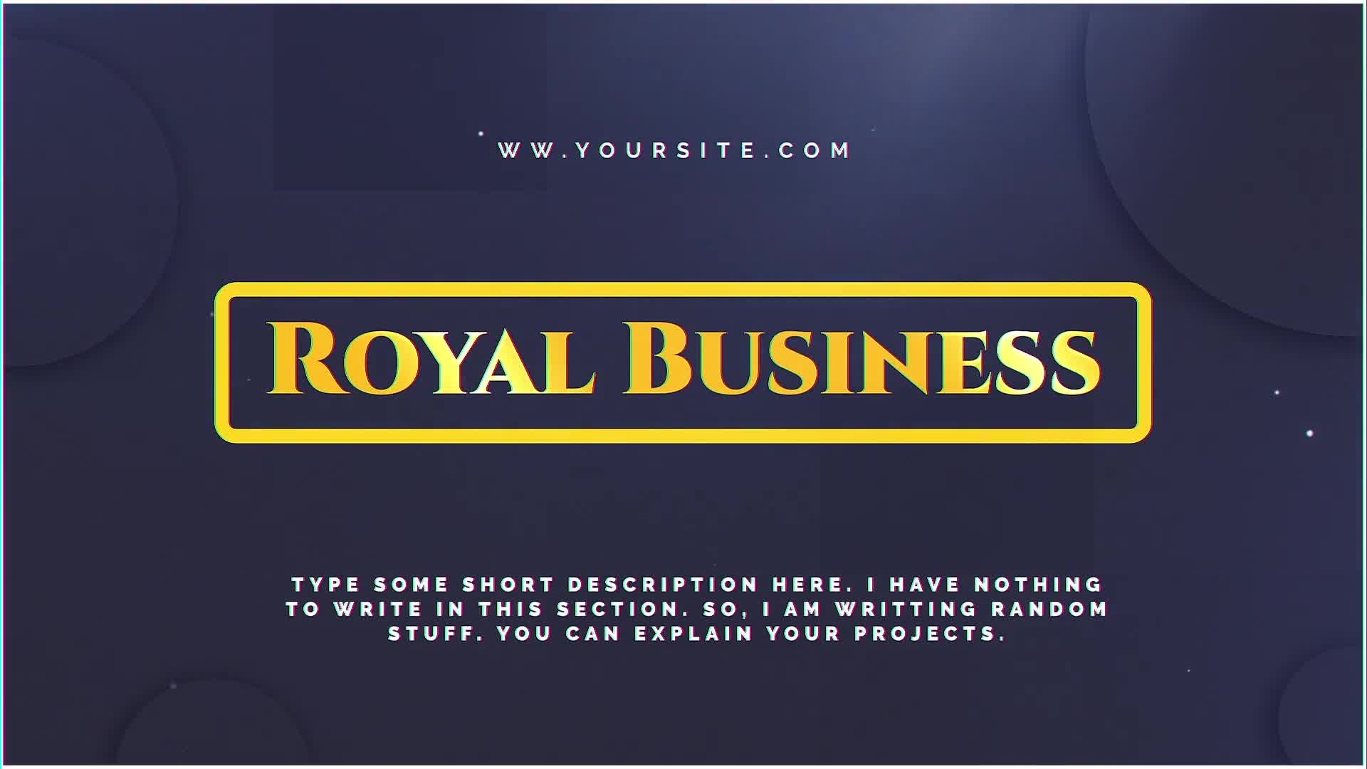 Royal Business - Download Videohive 22993879