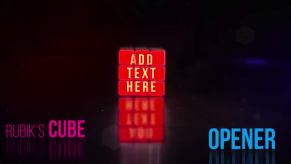 Rubiks Cube Logo Opener Videohive 33097604 After Effects Image 1