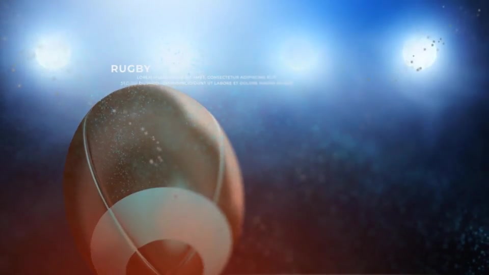 Rugby Ball Logo Videohive 25943545 After Effects Image 2