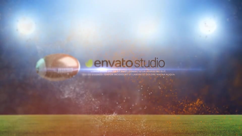 Rugby Ball Logo Videohive 25943545 After Effects Image 6