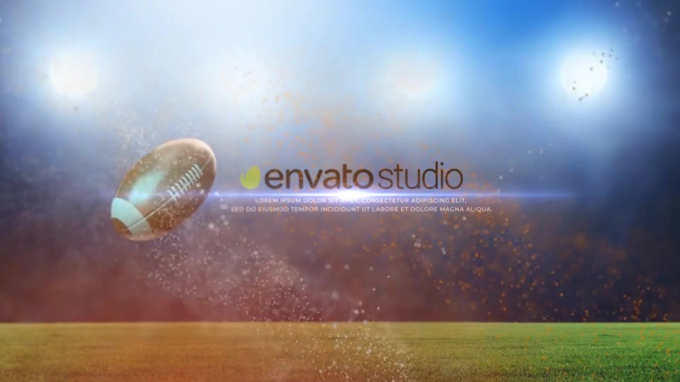 Rugby Ball Logo Videohive 25943545 After Effects Image 7