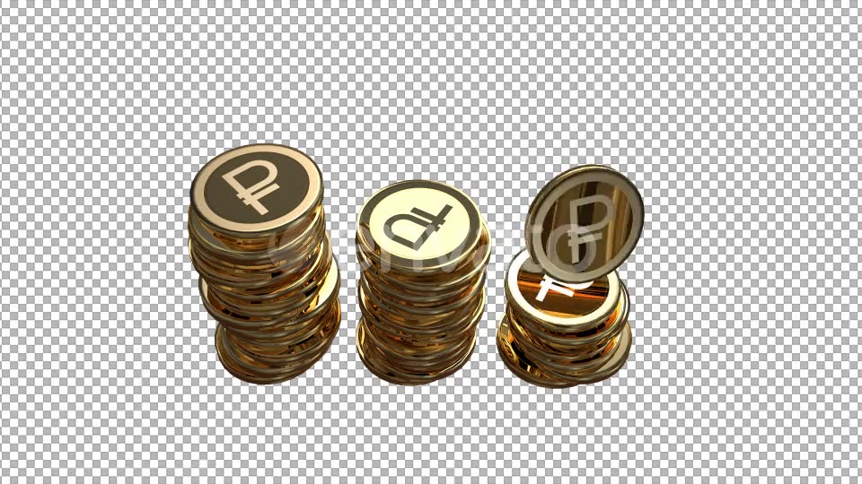 Russian Ruble Coins - Download Videohive 22088045