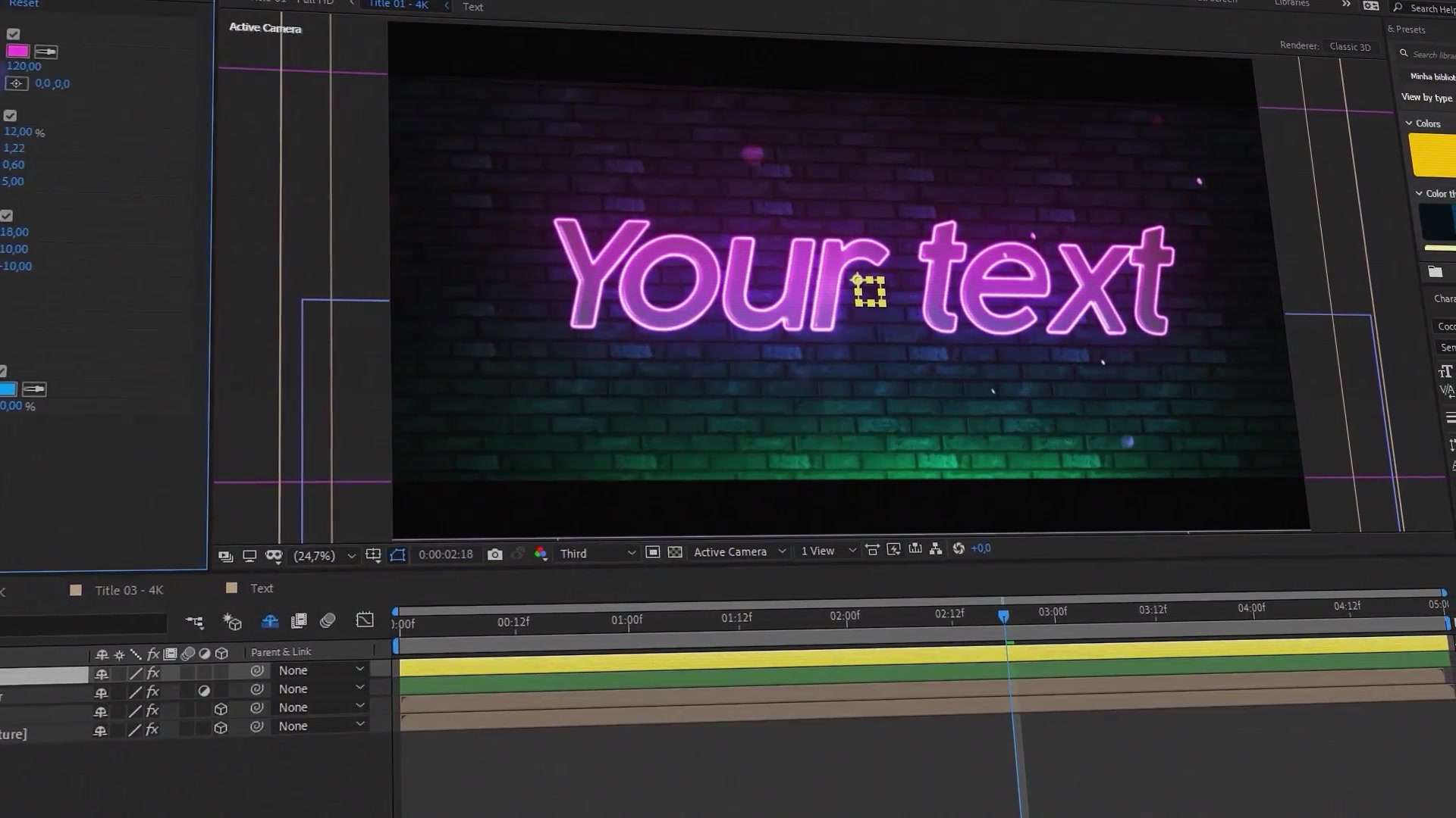 Saber Text Effects Videohive 27469607 After Effects Image 8