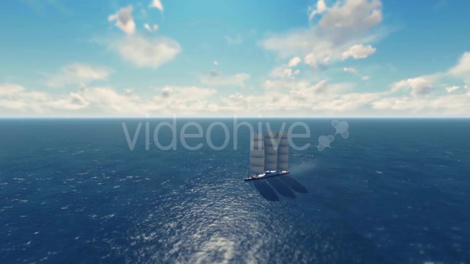 Sailboat In Sea - Download Videohive 19187332