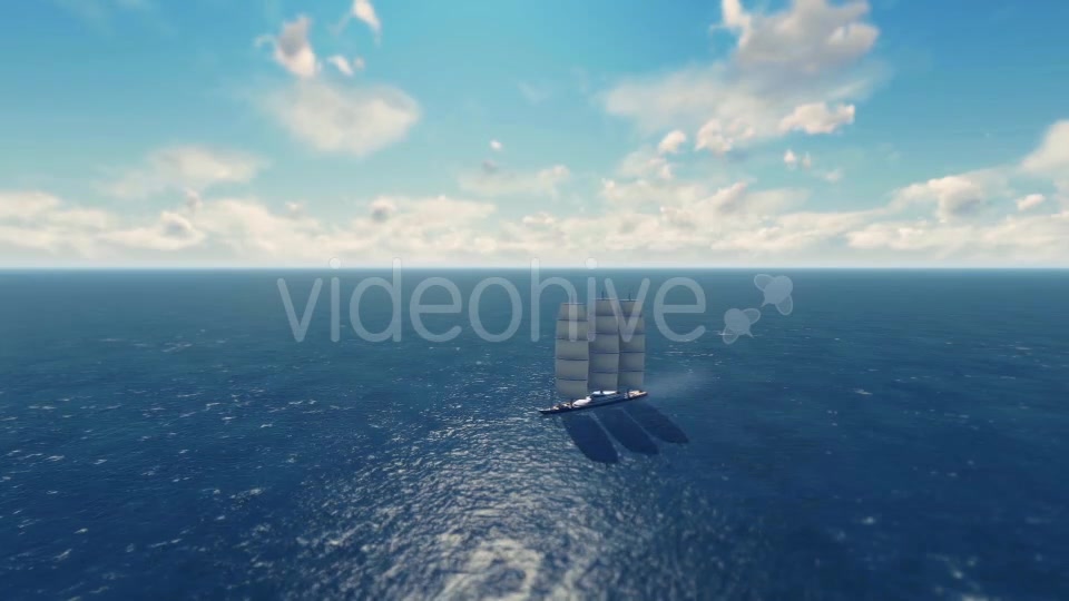 Sailboat In Sea - Download Videohive 19187332