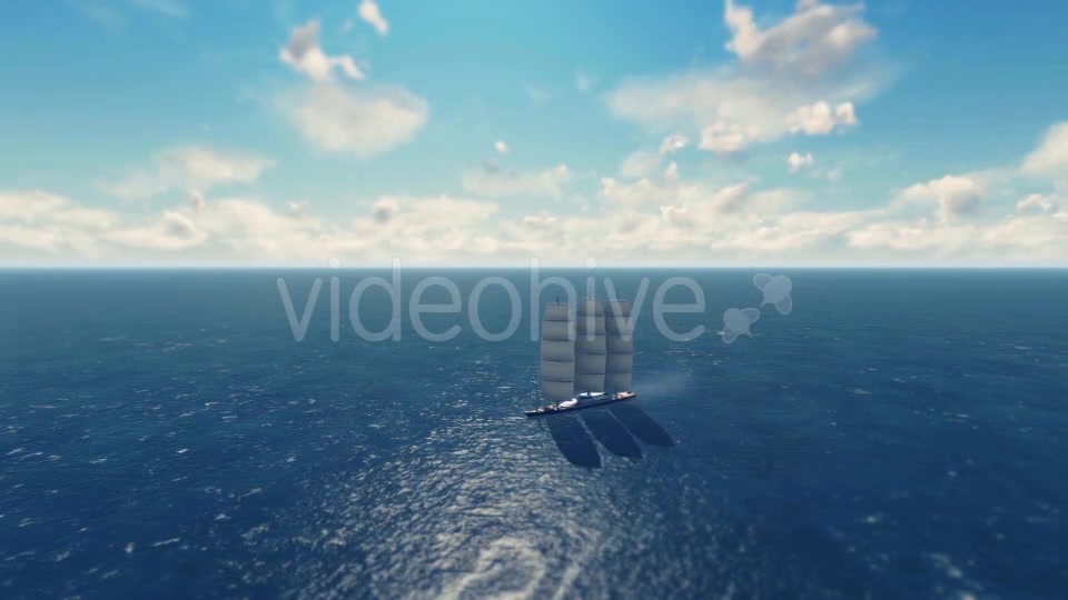 Sailboat In Sea - Download Videohive 19187332