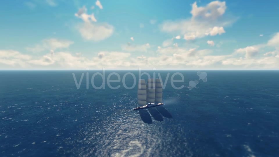 Sailboat In Sea - Download Videohive 19187332