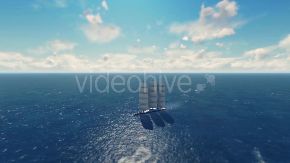 Sailboat In Sea - Download Videohive 19187332