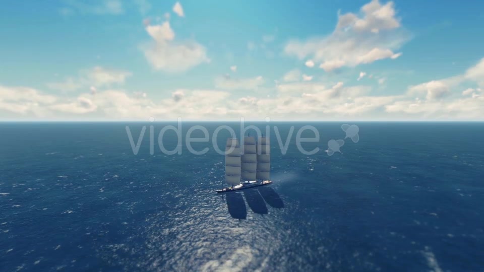 Sailboat In Sea - Download Videohive 19187332