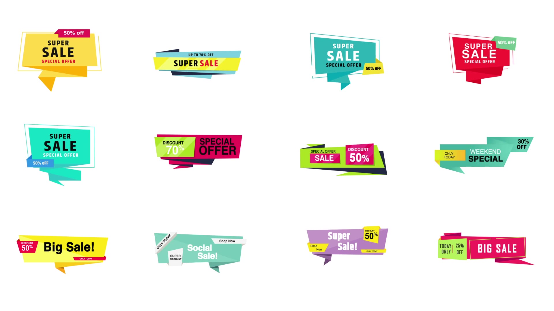 Sale Badge Pack Videohive 33437787 After Effects Image 4